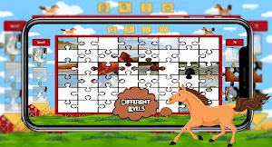 Horse Puzzle Screenshot 3