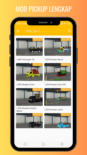 Mod Bussid Pick Up Lengkap Screenshot 3