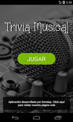 Trivia Musical Screenshot 0