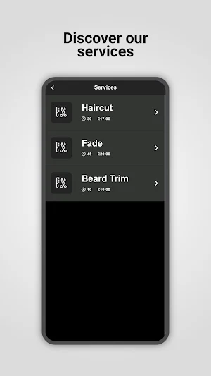 Brads Mobile Barbers Screenshot 1