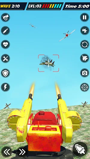 Airplane Attack Shooting Games Screenshot 1