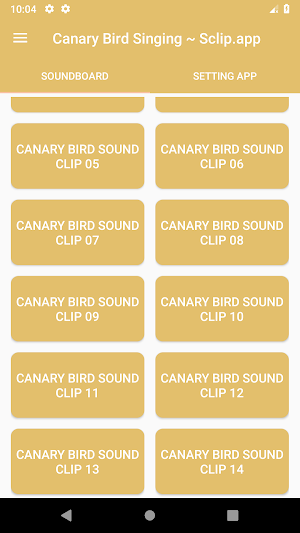 Canary Bird Singing ~ Sclip.app Screenshot 0