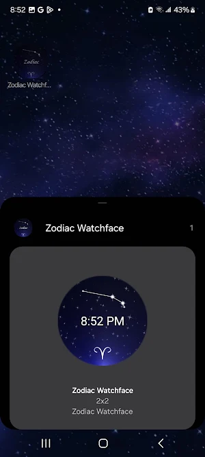 Zodiac Watch Face (1-6) Screenshot 2