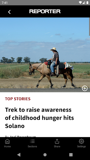 Vacaville Reporter Screenshot 1