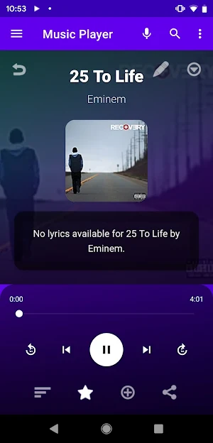 Music Player Screenshot 0