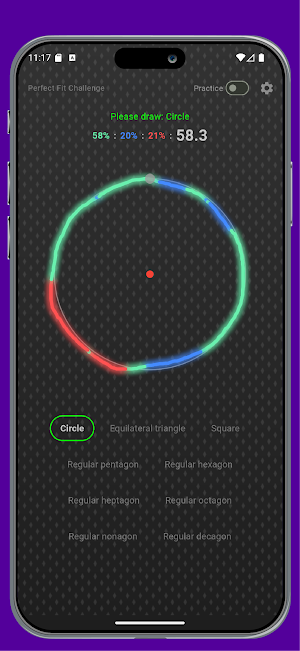 Perfect Fit: Shape Challenge Screenshot 1