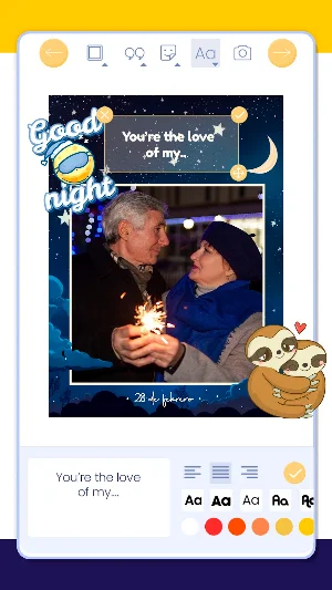 FramePic: good night & day Screenshot 0
