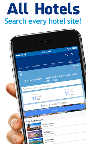 Compare ALL Hotel Prices - Cheap Hotel Booking screenshot 1