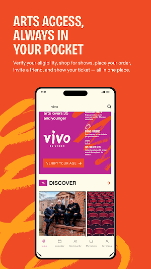 Vivo Performing Arts Screenshot 0