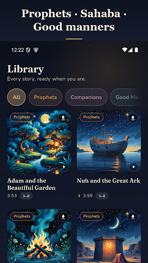 Lamplight: Muslim Kids Stories Screenshot 2