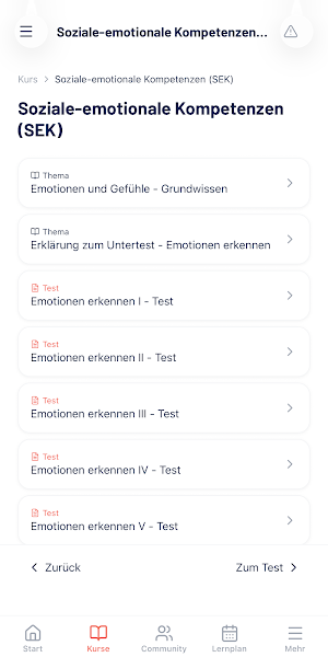 MedAT Vorbereitung Screenshot 1