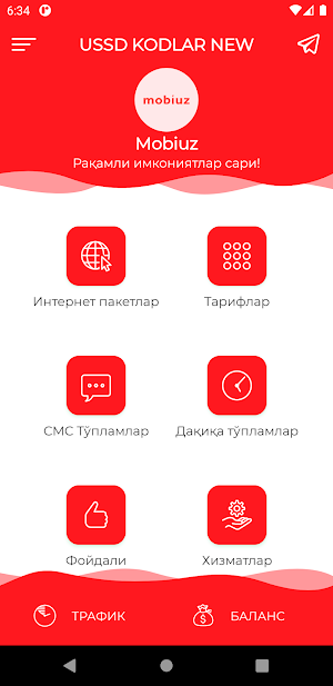 USSD KODLAR NEW Screenshot 1