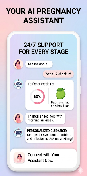MomCareAI: Pregnancy Companion Screenshot 0