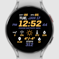 IWF Digital Pro watch face