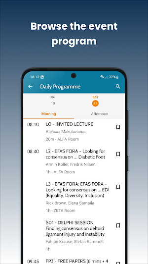 EFAS Congress 2025 Screenshot 1