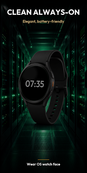 Circuit Neon – glow watch face Screenshot 2