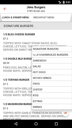 Jim's Burgers Screenshot 2