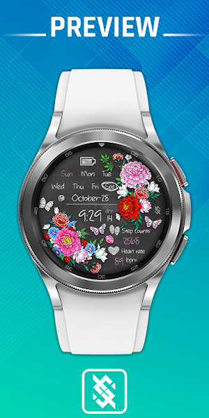 BFF102- Blackboard Art Flower Screenshot 0