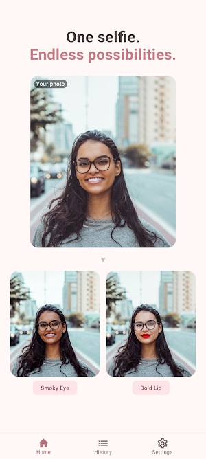 Makeup AI: Virtual Try On Screenshot 1