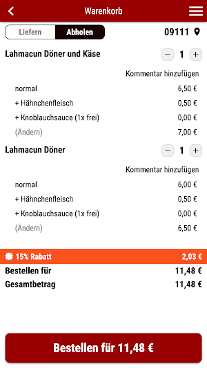 Casablanca Döner Pizzeria Screenshot 1