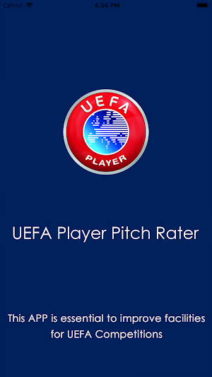 UEFA Player Pitch Rater Screenshot 0