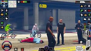 Police Bike Games - Cop Games Screenshot 2