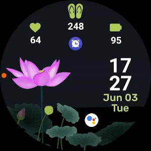 Lotus watch face animated Screenshot 3
