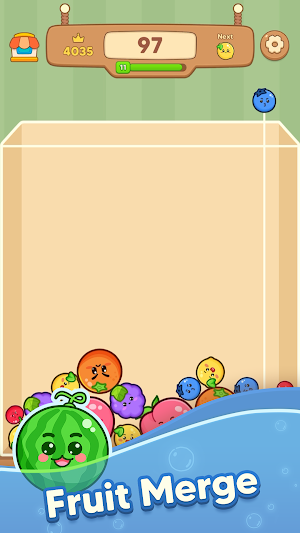 Fruit Merge: Drop Puzzle Screenshot 3