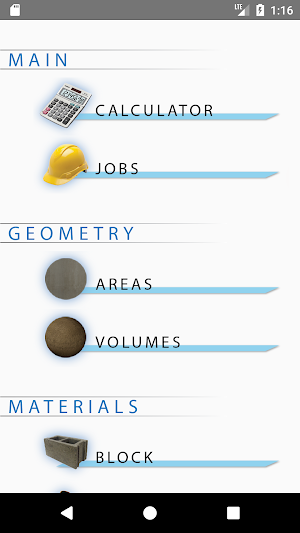 Concrete Calculator Screenshot 3