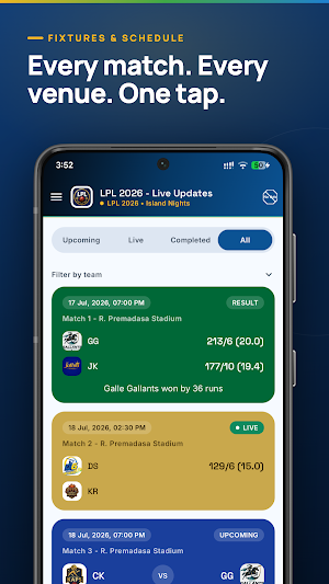 LPL 2026: Live Cricket Score Screenshot 1