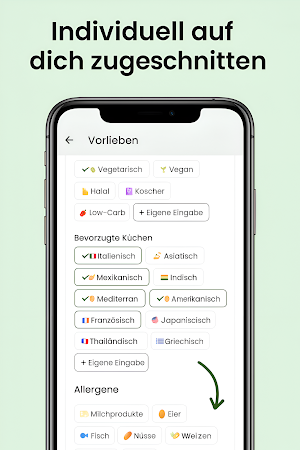 Schüttelgericht - KI Rezepte Screenshot 1