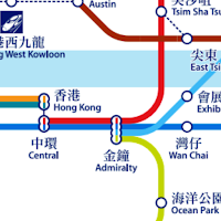 Hong Kong Metro MTR Map 2024