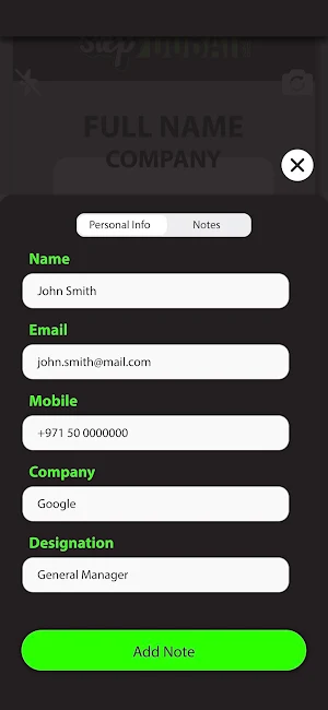 Step Exhibitor Screenshot 2