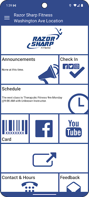 Razor Sharp Fitness Screenshot 1