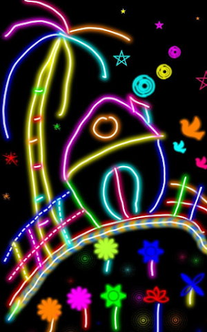 Glow Doodle Art - Color & Draw Screenshot 3