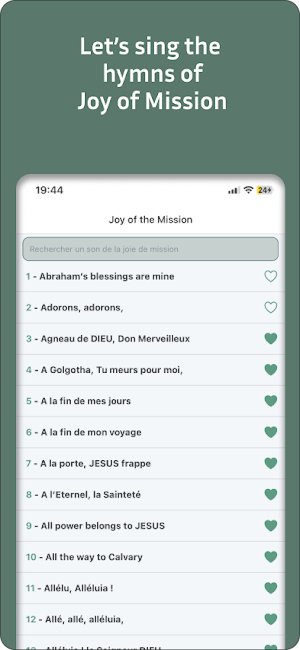 Joy of Mission - Hymns & Bible Screenshot 0