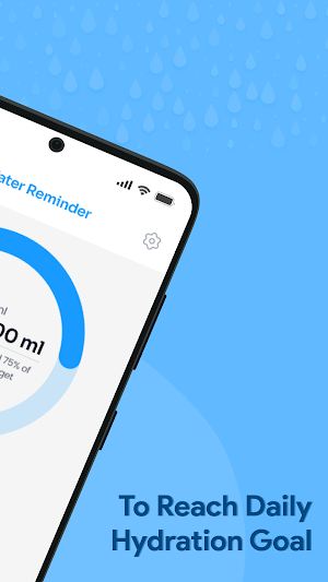 HydraHabit -Water Reminder app Screenshot 1