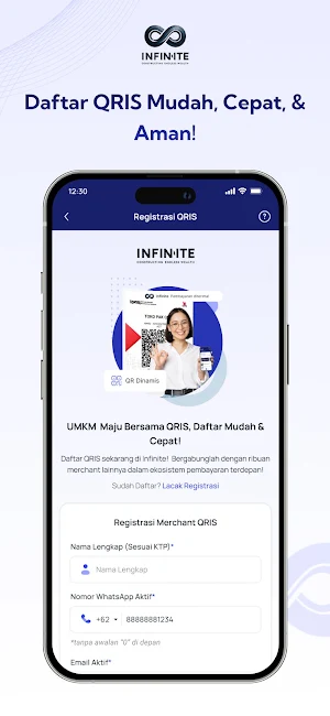 INFINITE QRIS Screenshot 1