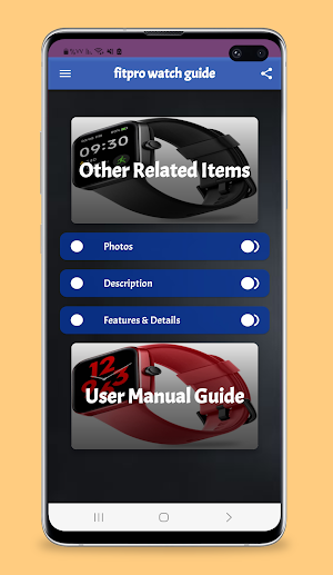 fitpro watch guide Screenshot 0