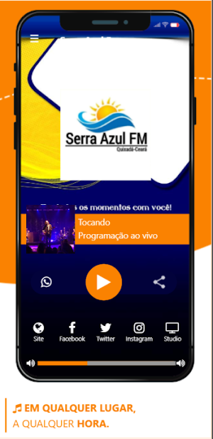 Rádio FM Serra Azul Quixadá Screenshot 2