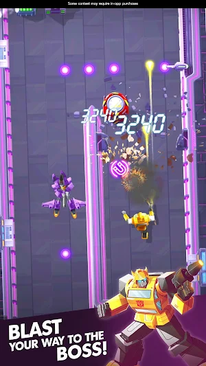 Bumblebee Overdrive: Transformers Arcade Racing Screenshot 1