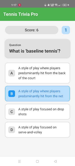 Tennis Trivia Pro Screenshot 2