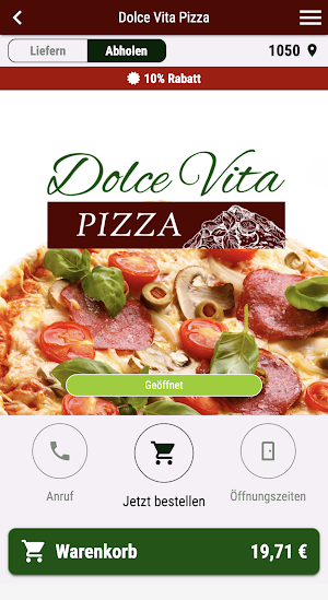 Dolce Vita Pizza Screenshot 0