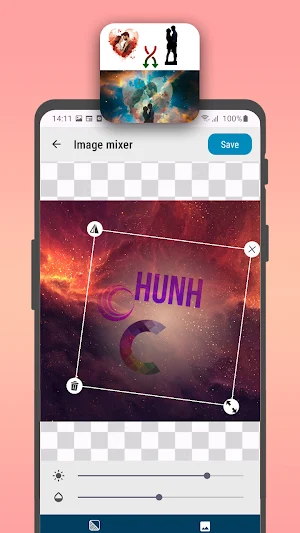 Photo Mixer and Photo collages Screenshot 2