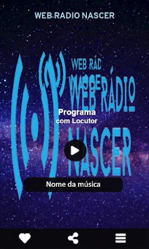 web Rádio Nascer Screenshot 0