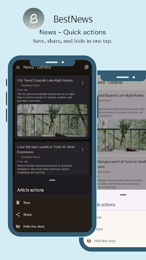 BestNews: RSS & Video News Screenshot 1