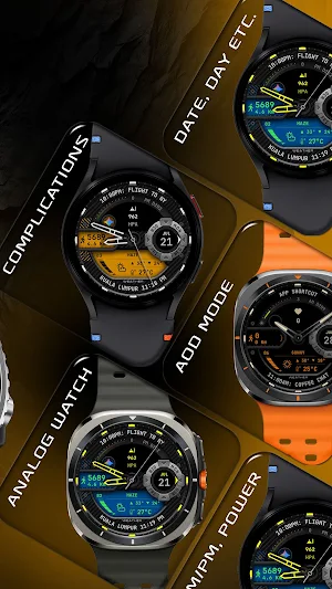 Ultimate Analog Watch Face 180 Screenshot 1