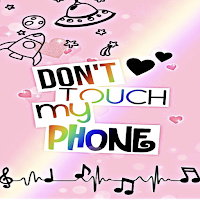 touch my phone wallpaper cute