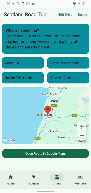 Aberystwyth Car Enthusiasts Screenshot 2