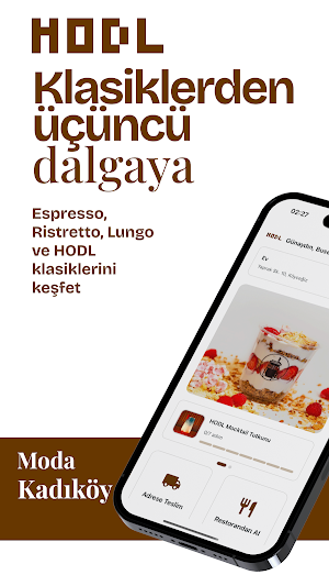 HODL - Moda Coffee Shop Screenshot 1